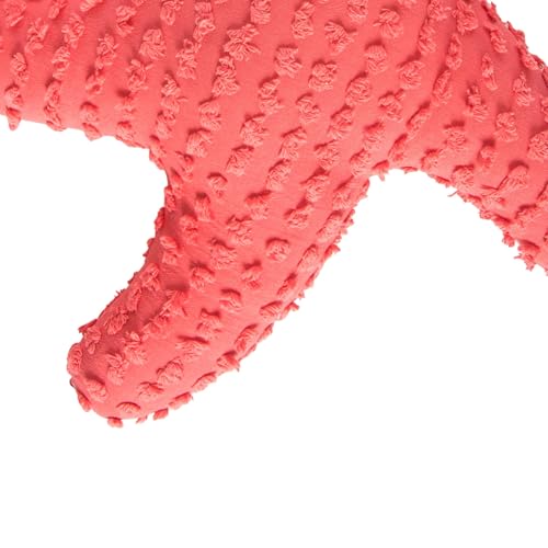C&F Home Coral Starfish Shaped Decorative Accent Throw Pillow 25" x 25" All Seasons Summer Beach Coastal Nautical Home Living Room Couch Chair Sofa Bed Bedroom Decor Decoration 25" x 25" Coral - color: Coral