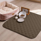 gogobunny 100% Double Sided Waterproof Dog Blanket Soft Pet Bed Cover Reversible Protect Furniture Couch Sofa Car for Puppy Cat Kids (Dark Walnut/Light Walnut, 30x30 Inch (Pack of 1)) - color: Dark Walnut/Light Walnut, size: 30x30 Inch (Pack of 1)