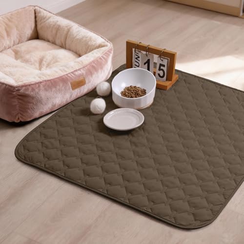 gogobunny 100% Double Sided Waterproof Dog Blanket Soft Pet Bed Cover Reversible Protect Furniture Couch Sofa Car for Puppy Cat Kids (Dark Walnut/Light Walnut, 30x30 Inch (Pack of 1)) - color: Dark Walnut/Light Walnut, size: 30x30 Inch (Pack of 1)