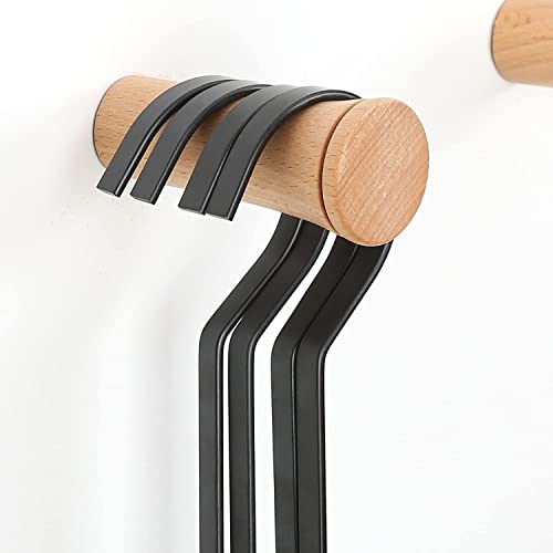 10 & 14 Inch Large Heavy Duty S Hooks Plant Hangers Extension Steel Hanging Tool for Home Decoration Shopwindow Clothes Plants Pergola Birdcage Lamp Garden 4pcs Black