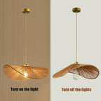 Boho Rattan 17-inch Pendant Light E26 lamp holder,height adjustable Restaurant chandelier Rattan light fixture Chandelier Woven Hanging Light Fixture for Bedroom Entryway Nursery Kitchen Island - color: Light Brown, size: 17-inch