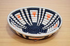 African Basket Rwanda - 8 Inches Diameter - Sisal, Sweetgrass Basket - Handmade From Africa, SRB107