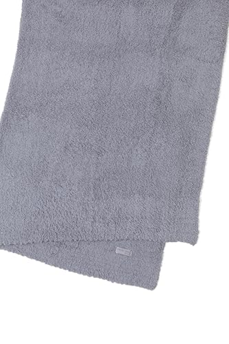Barefoot Dreams® CozyChic® Throw, Dove Gray, 54"x72" - color: Dove Gray