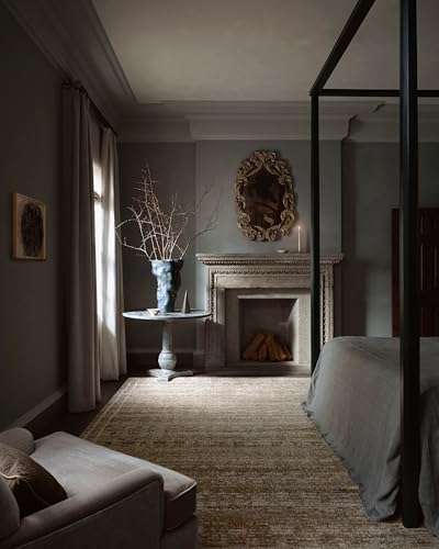 Loloi Jeremiah Brent Bleecker Collection BLE-07 Khaki/Natural 2'-7" x 10'-0" Runner Rug - color: Khaki / Natural, size: 2'7" x 10' (Rectangular)