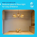 KASTLITE Woven Rattan Chandelier Lamp Shades - Empire Clip On Ceiling Light Cover - Boho Lampshades for Small Table & Sconce Fixtures - 3" Top x 6" Bottom x 5.25" Slant, Natural Brown Wicker, Set of 6