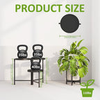 aboxoo 3 Tier Metal Plant Stand Modern NEW, Indoor Outdoor Multi-Tiered Plant Stand Display Tray, Flower Pot Stand for Indoor Home Outdoor Patio Balcony Yard - size: 3 Tier