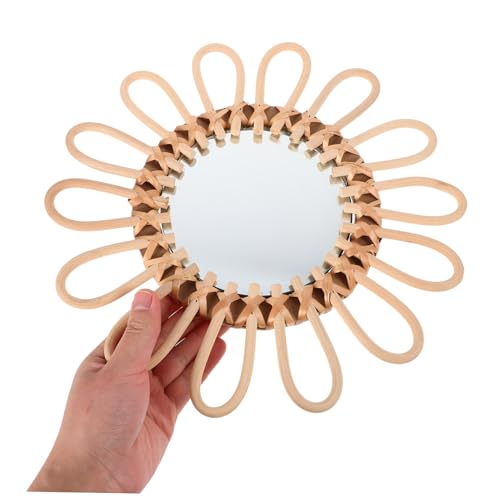 Boho Decorative Wall Mirror Vintage for Living Room Bedroom Handcrafted