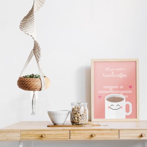 Modern Minimalist Bohemian Style Hanging Planters Plant Net Pocket Hand Woven Hanging Basket Holder Tapestry Flower Basket with Exquisite Tassel Indoor Balcony Decoration (Rotating) - size: Rotating