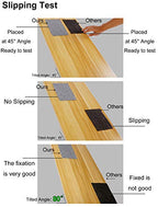 Non Slip Rug Pad Grippers - 4x6 Ft, 1/8" Thick, (Felt + Rubber) Double Layers Area Carpet Mat Tap, Provides Protection and Cushioning for Hardwood or Tile Floors - size: 4'X6', style: Felt + Rubber- 1/8" Thick