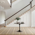 Dash & Albert Marn Striped Handmade Jute Rug, 2' X 3', Sand Striped Pattern - color: Marn Sand, size: 2'6" x 8' (Runner)