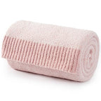 Carriediosa Heather Throw Blanket 60" X 80" Twin, 400GSM Ultra Soft Microfiber Fuzzy Fluffy Reversible Knitted Blankets Cozy Plush Lightweight and Warm Fall Throws for Couch, Bed, Sofa, Dusty Pink - color: Heather - Dusty Pink, size: 60" X 80"