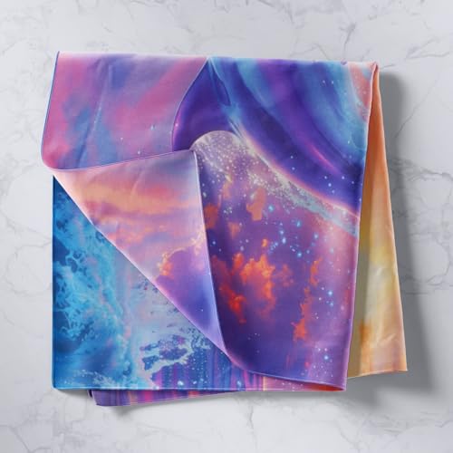 Cartoon Dolphin Kids Tapestry,Sunset Ocean Waves Romantic Wall Tapestries,Girls Women Room Decor,Underwater World Marine Life Wall Hanging,Sea Blue Purple Home Wall Decor,Medium 59.1 x 59.1 Inches - color: Dolphin 04, size: Medium