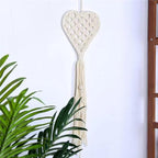 Elegant Macrames Woven Wall Hangings Tapestrys Tassels Cotton Rope Heart Shaped Dreamcatchers Wedding Decorations Wall Hangings Tapestrys