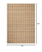 Loloi Chris Loves Julia Judy Collection JUD-02 Natural/Stone 8'-6" x 11'-6" Area Rug - color: Natural / Stone, size: 8'6" x 11'6" (Rectangular)