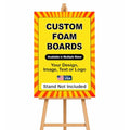 Custom Poster Boards by DC | Foam Board Poster Custom Printing, Personalized Foam Board Sign | Made in USA | Custom Foam Board Poster Printing (Stand not Included) - color: Foam Board