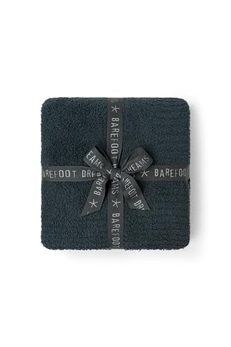 Barefoot Dreams® CozyChic® Throw, Onyx Blue, 54"x72" - color: Onyx Blue