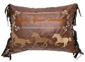 Carstens, Inc. Hold Your Horses Western Throw Pillow 16"x20"