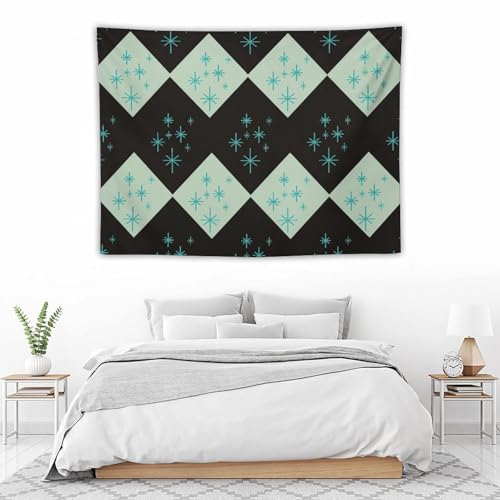 Retro Bohemian Mid Century Tapestry, Abstract Modern Geometric Mid Century Tapestries Home Decor for Living Room Bedroom Decoration 40in Wx30in H (102×76cm) - color: Bohemian Tapestry-24, size: 40in"Wx30in"H (102×76cm)