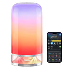 Govee RGBIC Smart Table Lamp 2, Touch Bedside Small Table Lamp Compatible with SmartThings, Matter, Alexa, Desk Lamp with 64 Scene Modes, Nightstand Lamp for Bedroom Living Room Night Light(Corded)