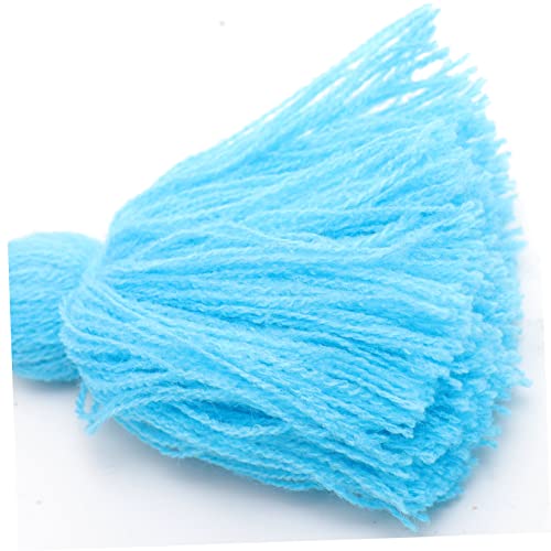 Ciieeo Room Decorations Creative Tassel Ornament Hand-Woven Hanging Decor Decorative Tassel Wall Pendant for Boys and Girls Room - color: Blue