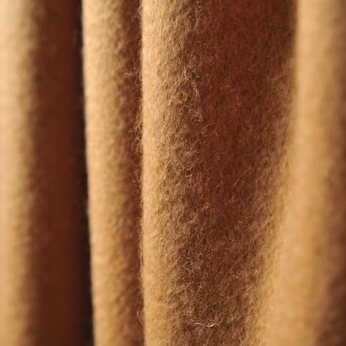 CUDDLE DREAMS Premium Cashmere Throw Blanket with Fringe, Luxuriously Soft (Camel) - color: Camel