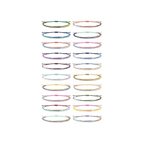 choice of all String Bracelets for Women Boho Wave Surfer Beach Wear Cute Bracelets Set Summer Friendship Jewelry Accessories Beach Stuff - color: G3:20 pcs colorful surfer bracelets