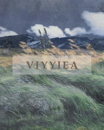 VIYYIEA Extra Large Canvas Wall Art, 36x54 Inch Impressionist Landscape Painting, Moody Windy Field Nature Wall Decor for Living Room or Bedroom, Above Sofa - color: Wind in the Grass