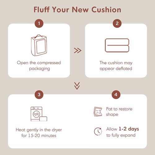 Intelligent Design Floor Pillow - Shredded Foam Filled Meditation & Yoga Cushion, Chenille Tufted, Handsewn Scalloped Edge, Oeko-TEX Certified, Azza, 20" x 20" x 5" Dusty Peach - color: Dusty Peach