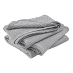EMME Cotton Muslin Twin Blanket Breathable Gauze Soft Lightweight Blankets Adults Gifts for Women (Heather Grey, 60"x80") - color: 04 - Grey, size: Twin (60" X 80")