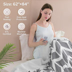 VENTIMI Electric Blanket Twin, 62" x 84" Heated Blanket with 9 Heat Levels & 2 to 10 Hours Auto Off, Fast Heating Blankets with ETL & FCC Certification, Grey - color: Grey, size: Twin