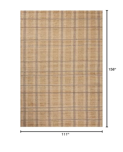 Loloi Chris Loves Julia Judy Collection JUD-02 Natural/Stone 9'-3" x 13' Area Rug - color: Natural / Stone, size: 9'3" x 13' (Rectangular)