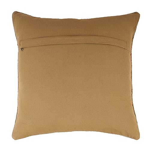 70% Jute 30% Wool Cushion Case Kilim Cushion Cover18x18 Boho Vintage Pillow Case Thick Rug Cushion Cover Handwoven Rug Pillow Sham Indian Throw Decorative Cushion Case for Home Decor - color: Pattern-08
