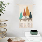 BMIDRUT Wall Hanging Macrame Woven Tapestry Bohemian Tapestries Art Tapestry for Home Apartment Dorm Room Backdrop 20x35 Inch - color: C9