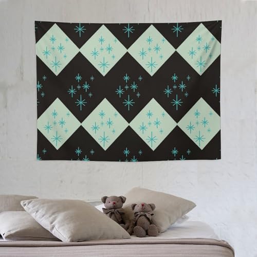 Retro Bohemian Mid Century Tapestry, Abstract Modern Geometric Mid Century Tapestries Home Decor for Living Room Bedroom Decoration 40in Wx30in H (102×76cm) - color: Bohemian Tapestry-24, size: 40in"Wx30in"H (102×76cm)