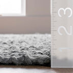 Nuloom Daniela Grey, 5' x 7'6", Handmade, Jute, Tassel, Soft and Textured, High Traffic, Stain Resistant, Easy Clean, Durable Area Rug for Bedroom, Living Room, Dining Space, Foyer, Entryway - color: Grey, size: 5' x 7'6" (Rectangular)