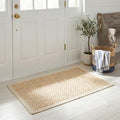 SAFAVIEH Area Rug 2x3 - Natural Fiber Collection - Cream, Sisal Design, Sisal, Woven Design with Border (NF525A) - color: Creme, size: 2' x 3' (Rectangular)