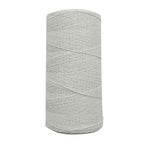 2 Roll 1mm White Pure Cotton Warp Thread Yarn for Weaving Carpet Tapestry Rug Knitting