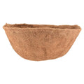 Arcadia Garden Products Extra Durable 1544B 16-inch Coco Liner for Half Round Circle Wall Mounted Hanging Basket Planters, Natural Coconut Fiber Replacement Liner for Garden Outdoor Flower Pots - size: 16-Inch, style: Wall Manger