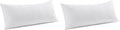 MIULEE 14x36 Inch Throw Pillow Insert Premium Throw Pillow Virgin Microfiber Stuffer Rectangle Pillow for Sofa Bed Couch (Pack of 2)