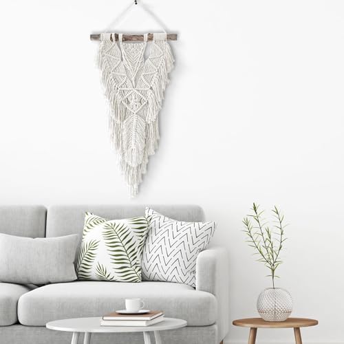 Macrame Cotton Cord 3mm x 547yds, ZUEXT Natural Handmade Beige White Braided Cords 4 Strands Knitted Rope String for Craft Wall Hanging Weaving Tapestry Dream Catchers Hanger DIY Gift (500m) - color: Beige White, style: 3mm x 500m