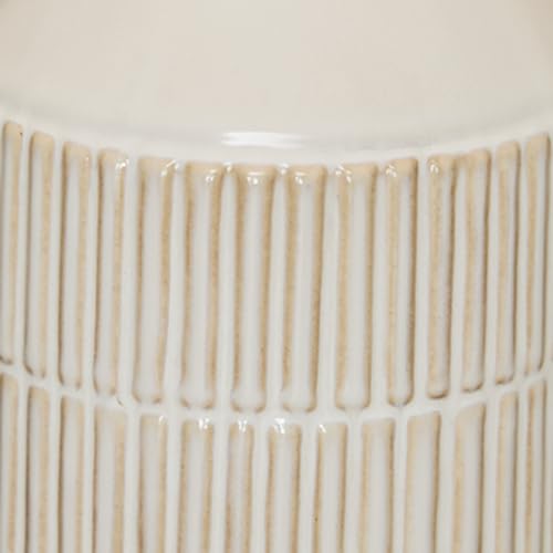 Signature Design by Ashley Willport Modern 26.5" Ceramic Table Lamp, Set of 2, Beige