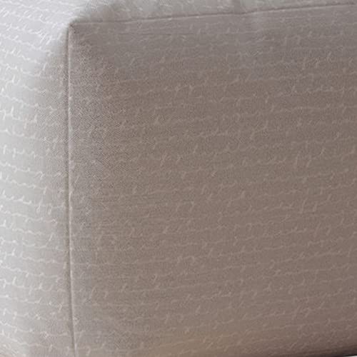 HomeRoots 17" Gray Cotton Pouf Cover