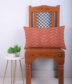 Trade Star 100% Cotton Throw Pillow Cover Farmhouse Lumbar Cushion Cover Tribal Pillow Shams Mudcloth Ethnic for Bedroom (Rust Phoenix 14X22 INCHES) - color: Rust (Phoenix), size: 22" x 14" (Pack of 1)