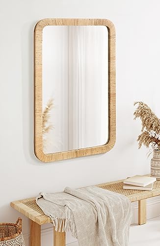 Kate and Laurel Rahfy Rectangle Framed Wall Mirror