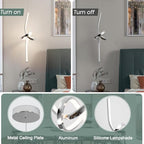 ADISUN Modern LED Pendant Light, Spiral Pendant Lights Kitchen Island, 4500K Neutral Light, Adjustable Height, Pendant Light Fixtures for Living Room Bedroom Hanging Light(Chrome) - color: Chrome-Neutral