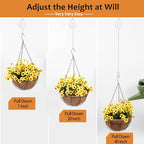 2026 Upgraded Retractable Plant Hanger,Plant Pulleys for Hanging Plants,Easy to Raise and Lower,Quick Lock,Heavy Duty, Adjustable Hook for Garden Baskets Pots,Birds Feeder,(6Pcs,White) - color: 6pcs-white