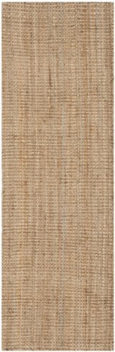 SAFAVIEH Natural Fiber Collection Runner Rug - 2'3" x 7', Natural, Handmade Farmhouse Jute, Ideal for High Traffic Areas in Living Room, Bedroom (NF730C) - color: Natural, size: 2'3" x 7' (Runner)