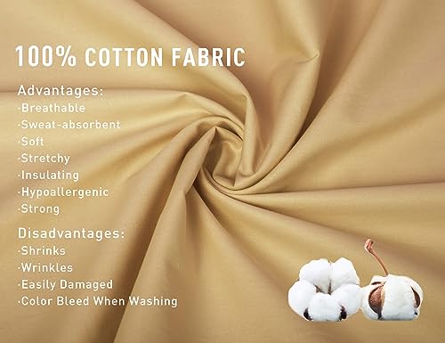 Sunflower Queen Pillowcases Set of 2, 100% Cotton Queen Size Pillow Cases 2, 20×30 inches Butterum, Soft and Breathable - color: Butterum, size: Queen (20"x30")