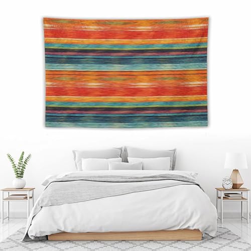 Bohemia Art Tapestry, Abstract Vibrant Vintage Aztec Motif Tapestries Home Decor for Living Room Bedroom Decoration 90in Wx60in H (230×152cm) - color: Bohemian Tapestry-9, size: 90in"Wx60in"H (230×152cm)