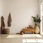 Beautiful 2x6 ft. Boho Runner Rug with Tassels for Your Hallway, Bedroom Or Living Room - Soft Cotton Carpet Fits Perfectly in Any Kitchen/Dining Space - Washable Rug Enhances Any Home Decor